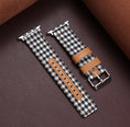 Load image into Gallery viewer, Thick Houndstooth Watch Strap