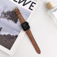 Load image into Gallery viewer, Crazy Horse Side-Stitch Watch Strap