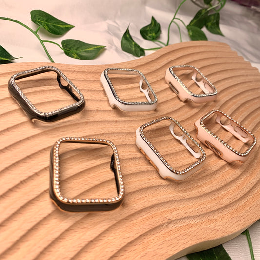 Dual Colourway Diamond Bling Apple Watch Casing