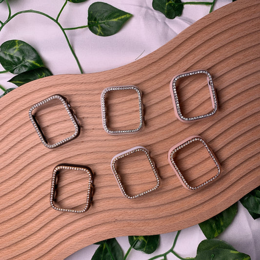 Dual Colourway Diamond Bling Apple Watch Casing