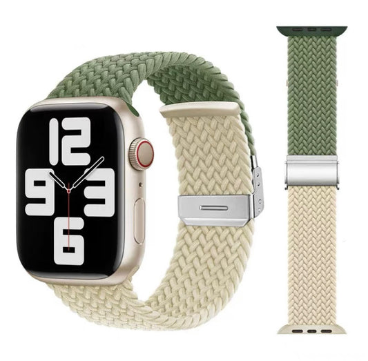 Dual Coloured Nylon Watch Strap